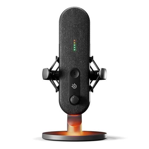 SteelSeries Alias Condenser Cardioid Desktop USB RGB Microphone