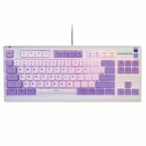 SteelSeries Apex 3 TKL Membrane Gaming Keyboard - Amethyst