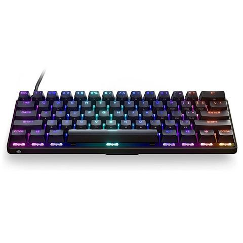 SteelSeries Apex 9 Mini Mechanical Gaming Keyboard - OptiPoint Optical Switches