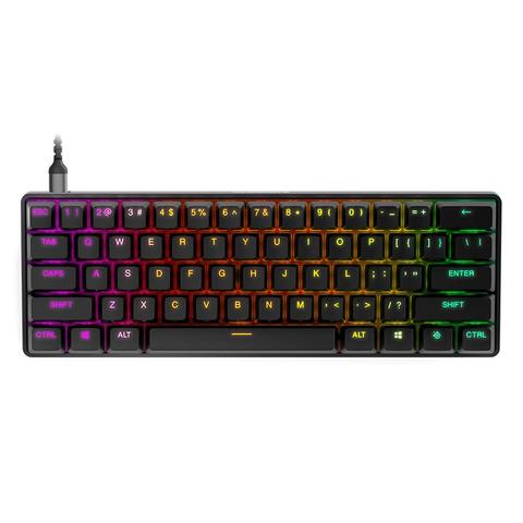 SteelSeries Apex Pro Mini Mechanical Gaming Keyboard - OmniPoint Switches