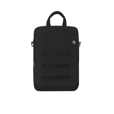 STM Ace Eco Vertical Super Cargo 14" Laptop Shoulder Bag - Black