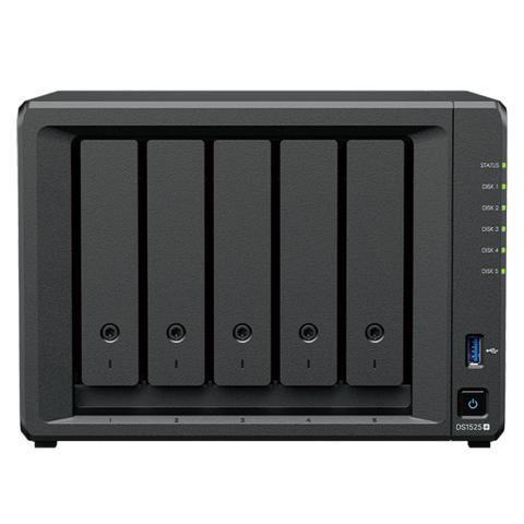 Synology DiskStation DS1525+ 5-Bay Diskless NAS Ryzen V1500B CPU 8GB RAM