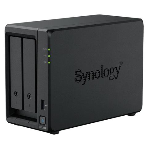 Synology DiskStation DS725+ 2-Bay 3.5" Diskless AMD Ryzen R1600 CPU 4GB RAM