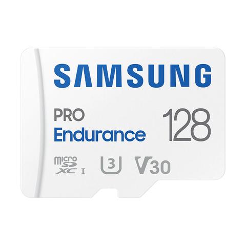 Samsung 128GB Pro Endurance Micro SDXC Memory Card with Adaptor - 100MB/s