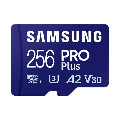 Samsung 256GB PRO Plus microSDXC V30 A2 U3 Memory Card - 180MB/s