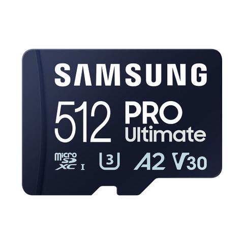 Samsung 512GB PRO Ultimate UHS-I microSDXC Card with SD Adapter