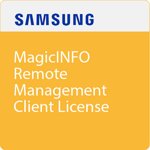 Samsung MagicInfo Remote Management Software - Single License