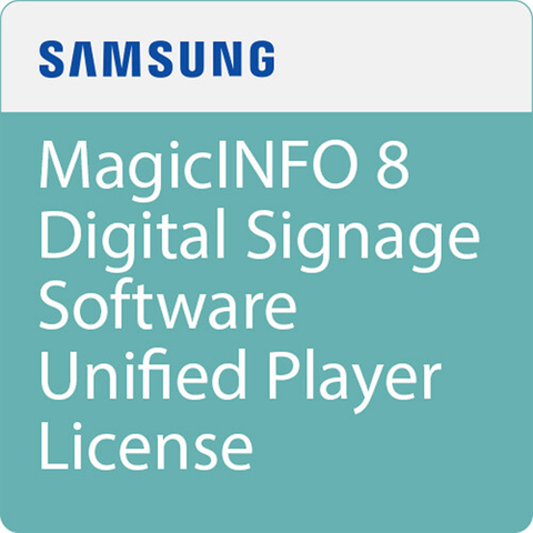 Samsung MagicInfo Player Version 7.1 Unified License - Single Client