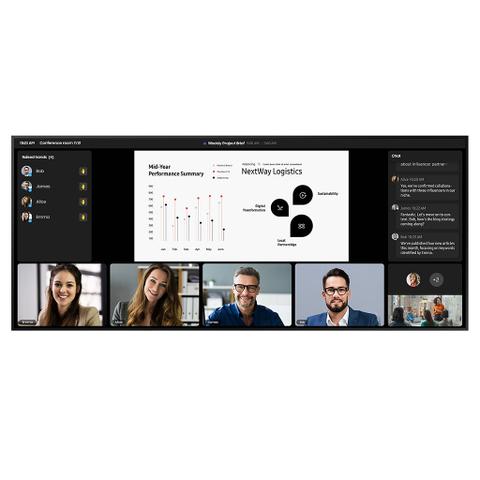 Samsung QPDX 105" 5K UHD 500nit Digital Signage Display - 24/7 Operation (Potrait/Landscape)