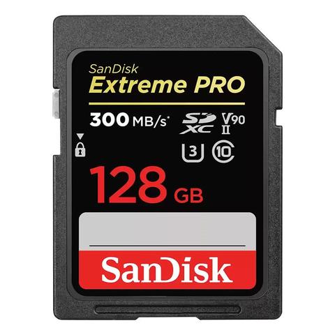 SanDisk Extreme Pro SDXC 128GB 300/300MB/s Memory Card