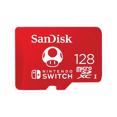 SanDisk Nintendo Switch microSD 128GB Memory Card