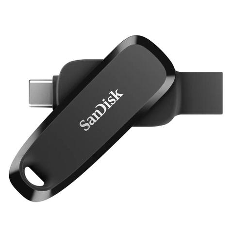 SanDisk 128GB Phone Dual Drive USB 3.2 Type C+A - Black