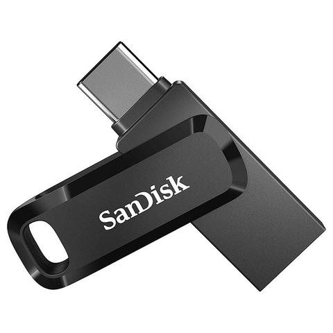SanDisk 128GB Ultra Dual Go USB 3.2 Flash Drive Type-A and Type-C - 150MB/s