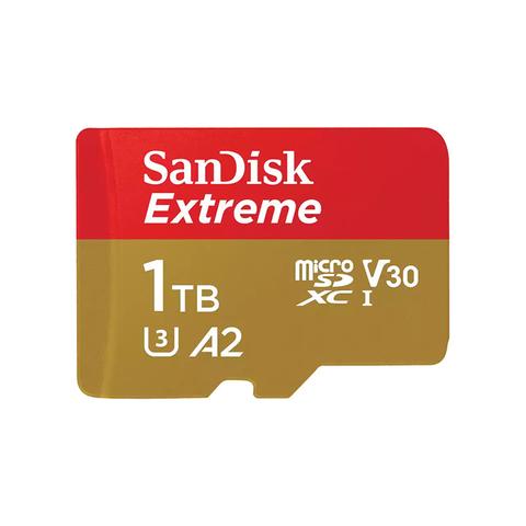 SanDisk 1TB Extreme MicroSDXC UHS-I Memory Card - 190MB/s
