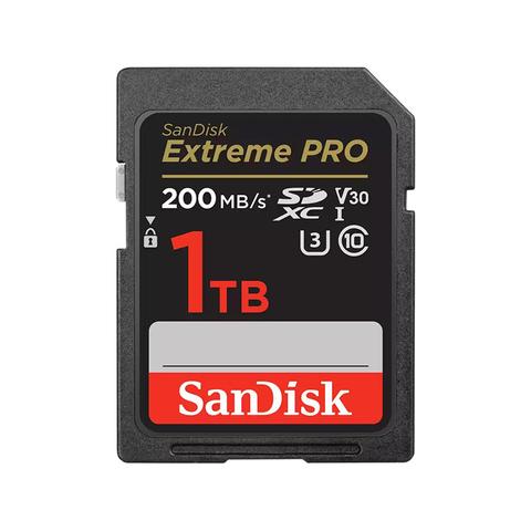 SanDisk Extreme PRO SDXC 1TB 200MB/s Memory Card