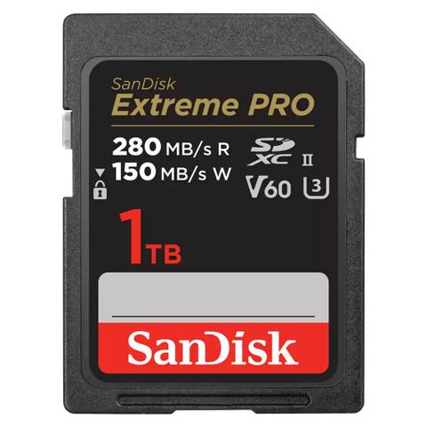 SanDisk Extreme Pro SDXC 1TB 280/100MB/s Memory Card