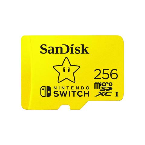SanDisk Nintendo Switch microSD 256GB Memory Card