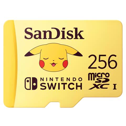 SanDisk 256GB Nintendo-Licensed MicroSDXC UHS-I Memory Card - 100MB/s