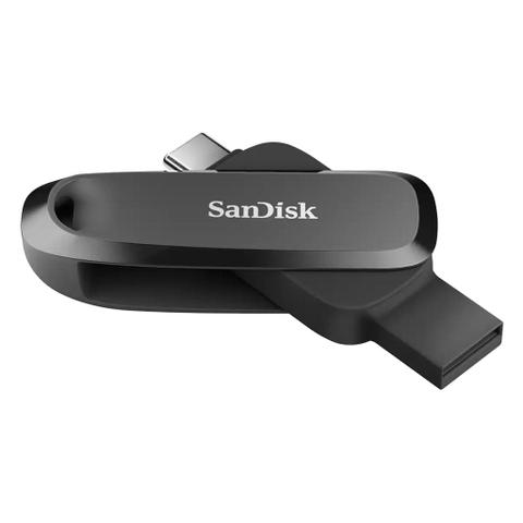 SanDisk 256GB Phone Dual Drive USB 3.2 Type C+A - Black
