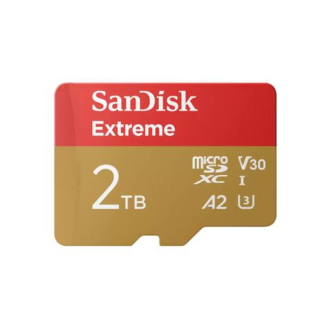 SanDisk 2TB Extreme microSDXC UHS-I U3 V30 Memory Card - 240MB/s w/ Adapter