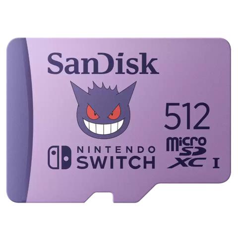 SanDisk 512GB Nintendo-Licensed MicroSDXC UHS-I Memory Card - 100MB/s
