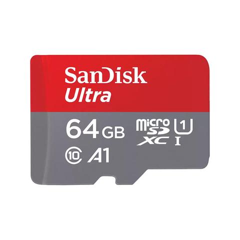 SanDisk 64GB Ultra MicroSDXC UHS-I Memory Card - 140MB/s