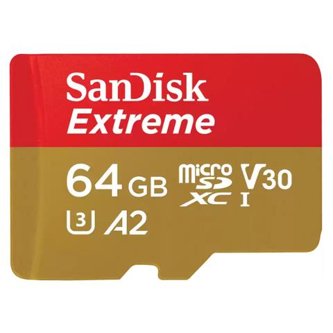 SanDisk Extreme MicroSDXC 64GB 170MB/s Memory Card