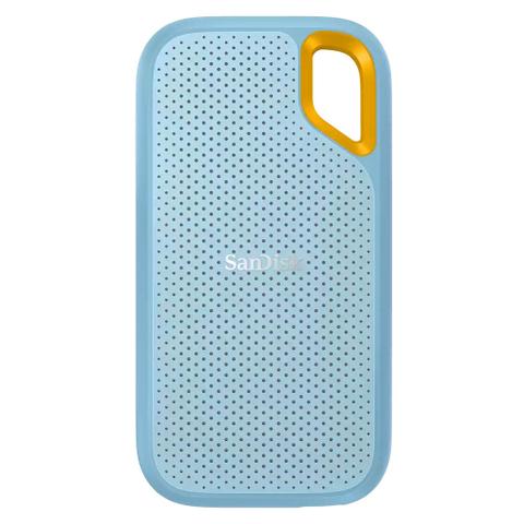 SanDisk Extreme Portable 4TB USB-C 3.2 External SSD - SDSSDE61-4T00-G25B - Sky Blue
