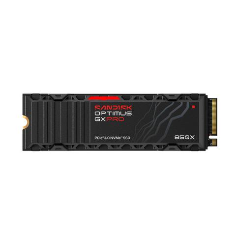 SanDisk Optimus GX PRO 850X 2TB PCIe 4.0 NVMe SSD w/ Heatsink - SDSP81200TAH