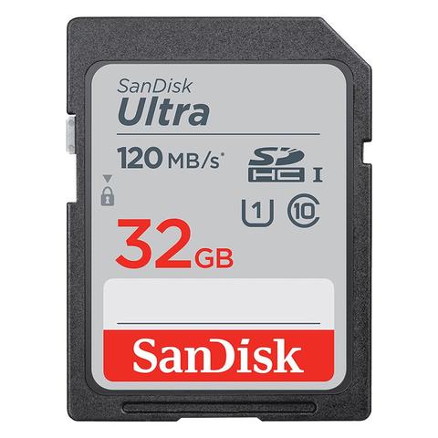 SanDisk Ultra SDHC 32GB Class 10 UHS-I 120MB/s R