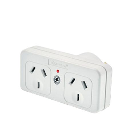 Sansai PAD-017LS 2-Outlet Left-Facing Surge Protector