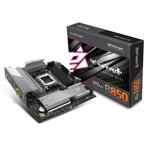 Sapphire NITRO+ B850M WIFI DDR5 AM5 Micro-ATX Motherboard