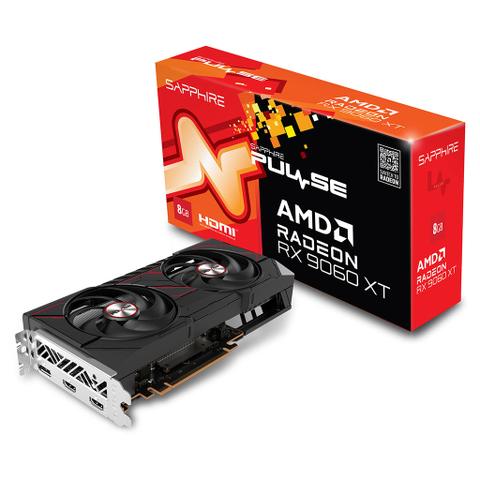 Sapphire AMD Radeon RX 9060 XT PULSE GAMING OC 8GB Video Card