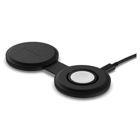 Satechi OntheGo 2 in 1 Wireless Charger (Black)