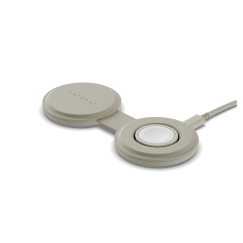 Satechi OntheGo 2 in 1 Wireless Charger (Sand)