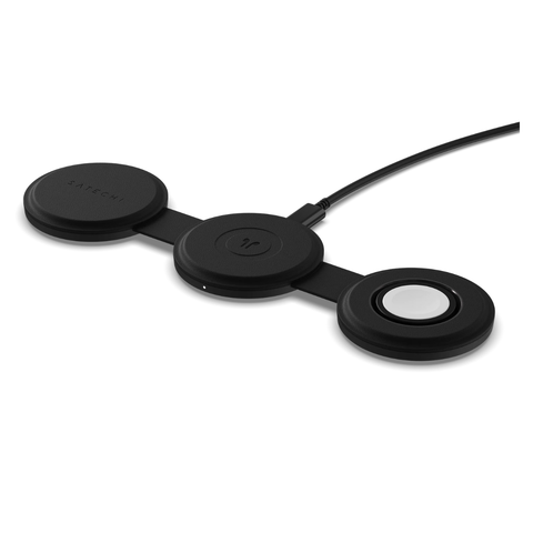 Satechi OntheGo 3 in 1 Wireless Charger (Black)