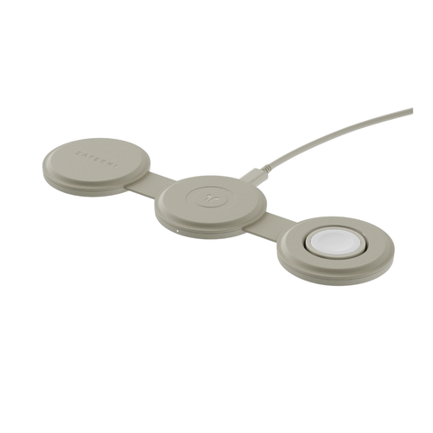 Satechi OntheGo 3 in 1 Wireless Charger (Sand)