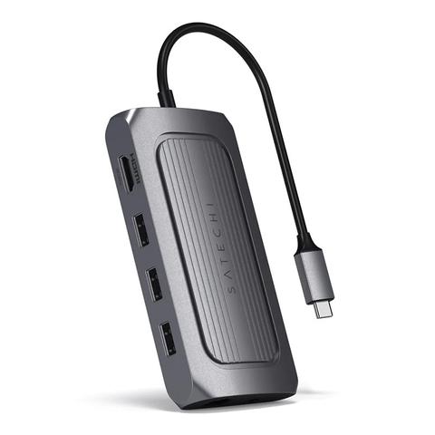 Satechi USB4 Multiport Adapter with 8K HDMI - Space Grey