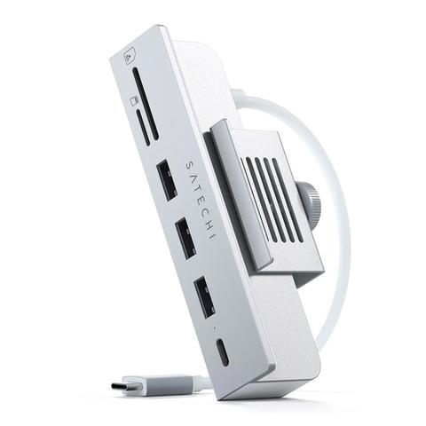 Satechi USB-C Clamp Hub for 24 iMac, Silver - ST-UCICHS