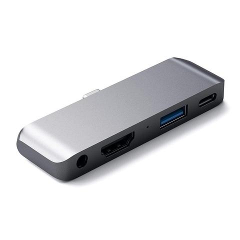 Satechi USB-C Mobile Pro Hub, Space Grey - ST-TCMPHM