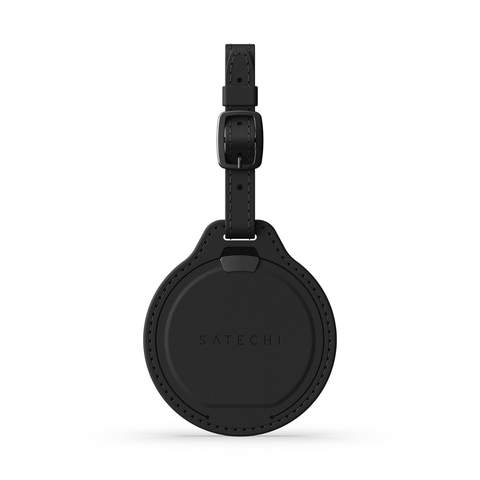 Satechi Vegan-Leather FindAll Luggage Tag (Black)