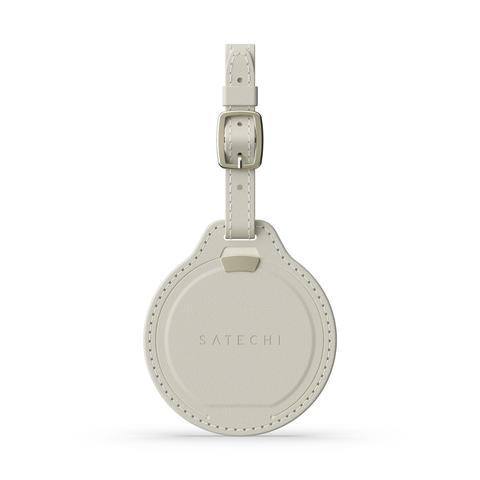 Satechi Vegan-Leather FindAll Luggage Tag (Sand)