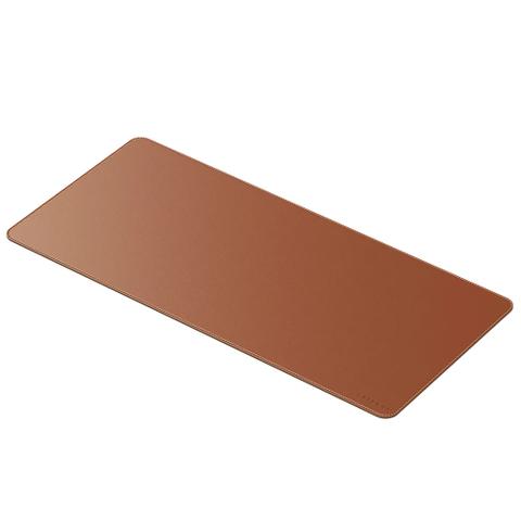 Satechi Vegan-Leather Premium Desk Mat (Brown)