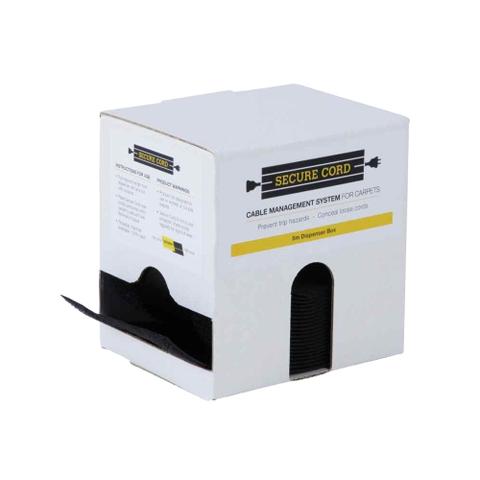 Secure Cord for Carpets - 5m - Black