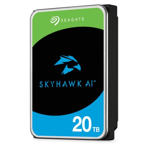 Seagate SkyHawk AI 20TB 3.5" SATA 6Gb/s 7200 RPM Surveillance Hard Drive ST20000VE003