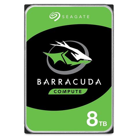 Seagate ST8000DM004 8TB BarraCuda 3.5" SATA3 Desktop Hard Drive