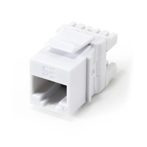 Serveredge CAT6 UTP Modular RJ-45 Keystone Jack - 10 Pack
