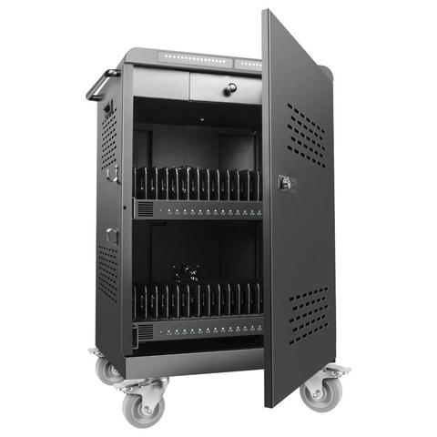 Shintaro 32-Port USB-C 2000W Charging Trolley