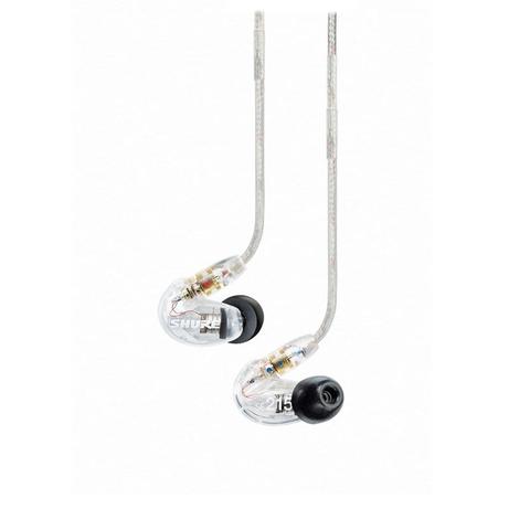 Shure SE215 Stereo In-ear Sound Isolating Earphones - Clear