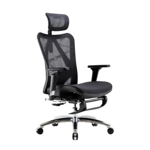 Sihoo M57 Ergonomic Office Chair with Footrest - Black